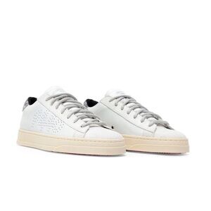 NEW P448 Jack Sneaker In White Turtle Size 37 EU 7 US